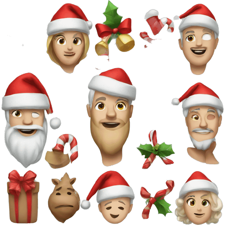 Christmas themes emoji