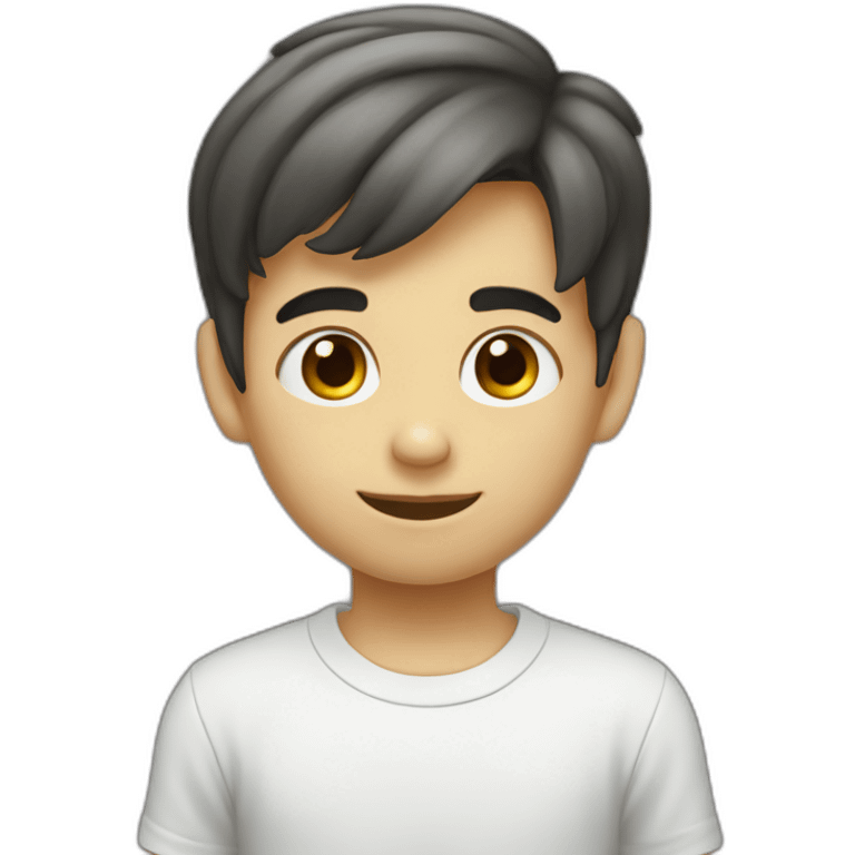 Niño mono emoji