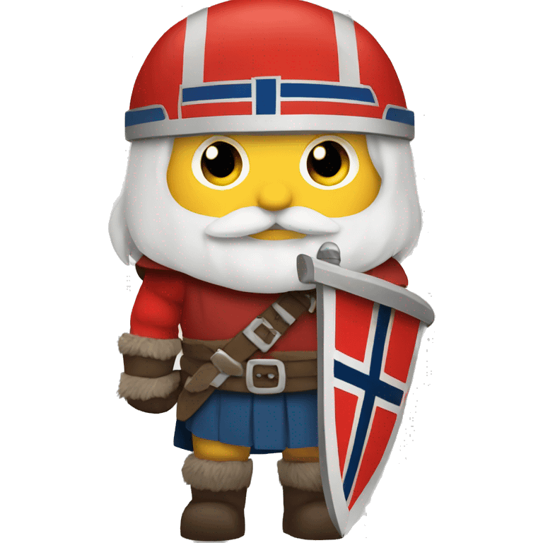 Viking Norwegian flag emoji