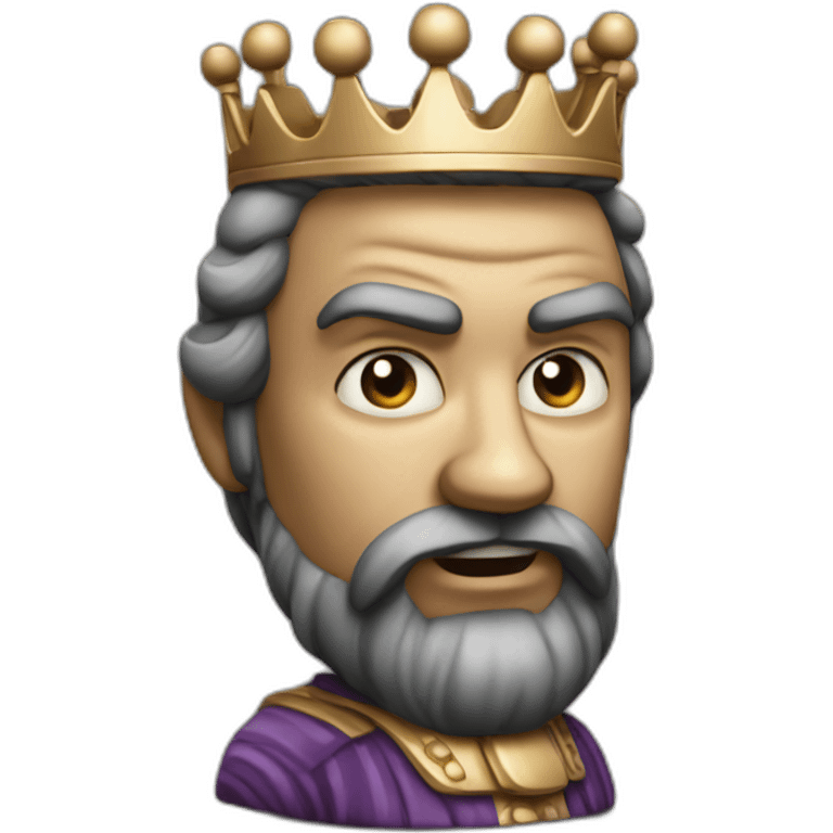 chess figure king agressive emoji