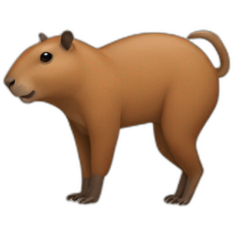 capibara navidad emoji