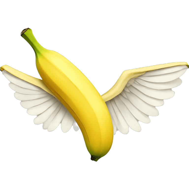 banana with wings emoji