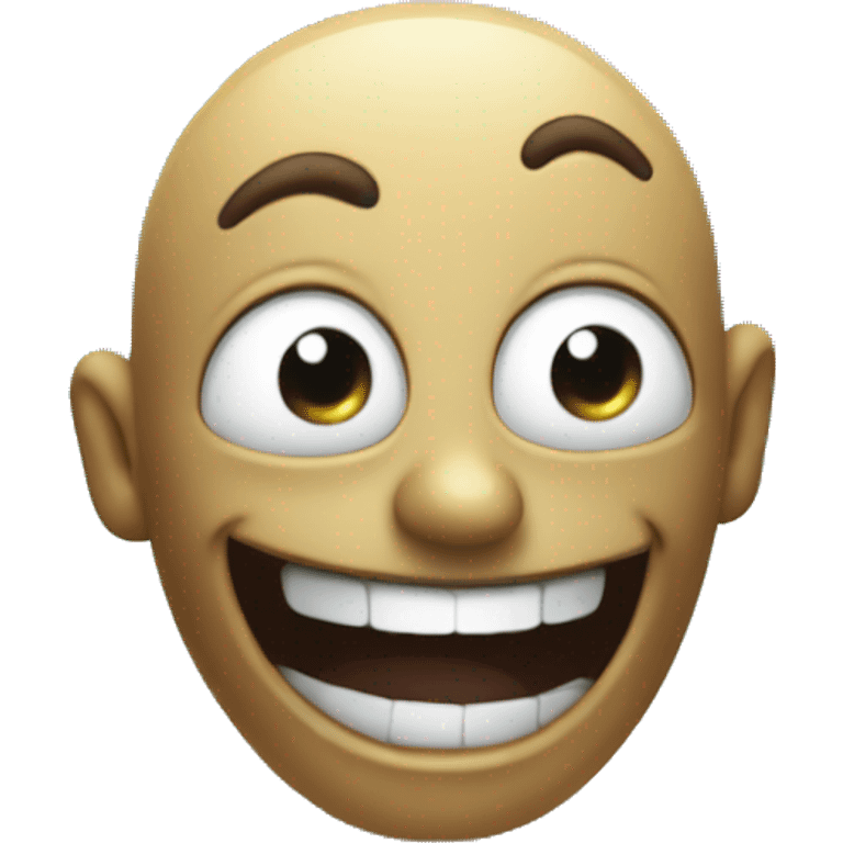 crazy emoji laughing in the sea emoji