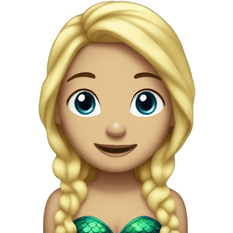 Chelsea as a mermaid emoji