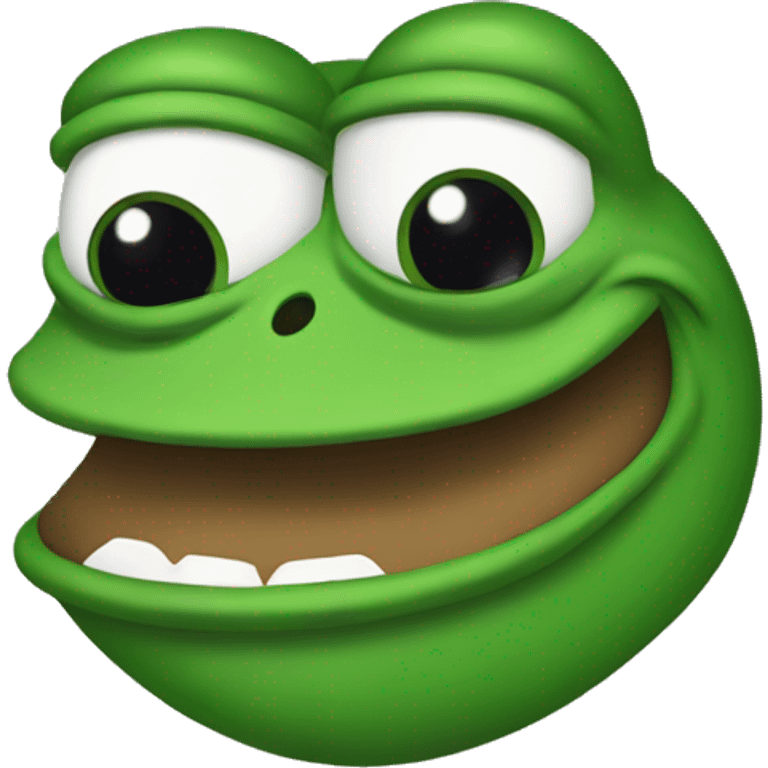 pepe the frog that looks like a mule emoji