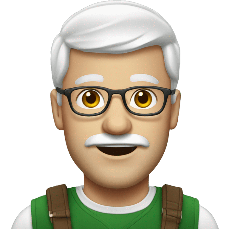 Realistic Irishman emoji