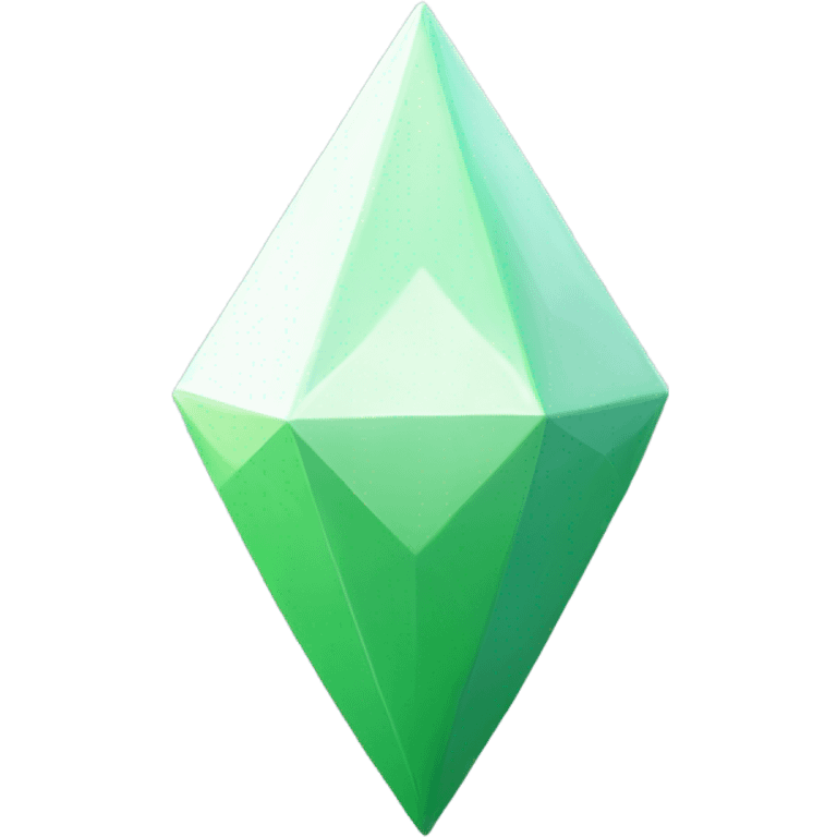 White sims 4 plumbob only emoji