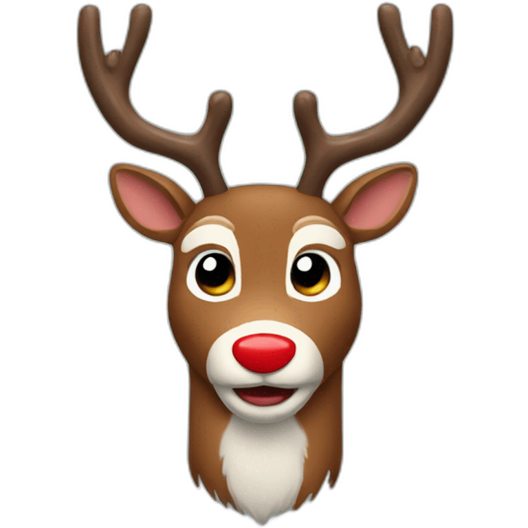 Rudolph emoji