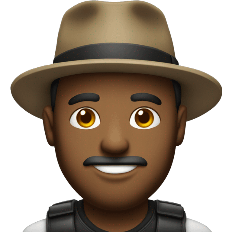 ROSTO HOMEM CHAPEU LEGAL emoji