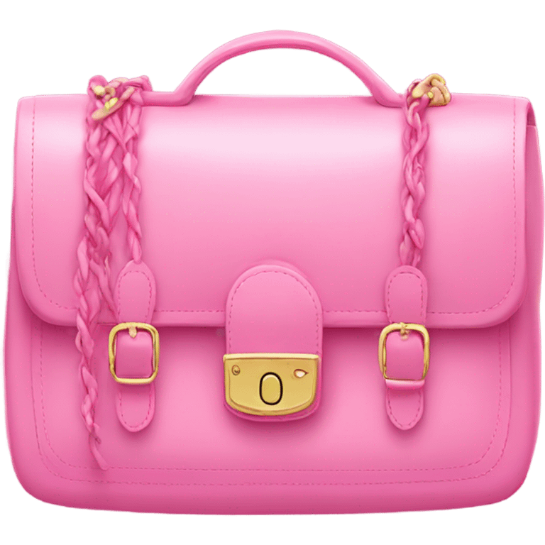 pink channel handbag emoji