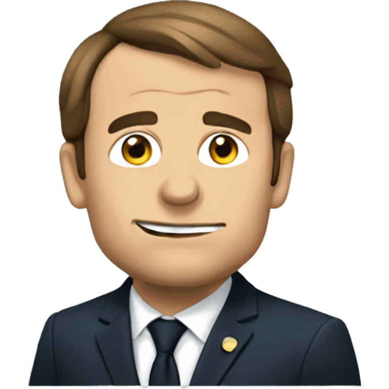 Macron qui fume emoji