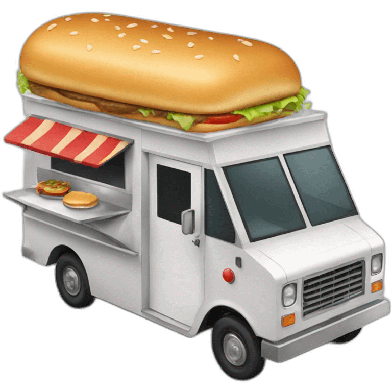 buger food truck emoji