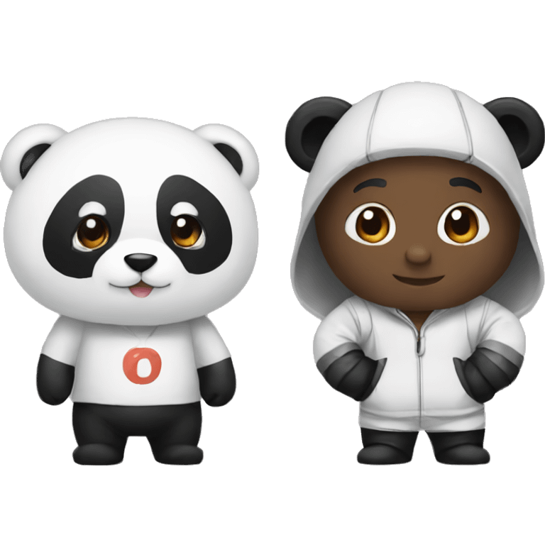 Supreme and panda emoji