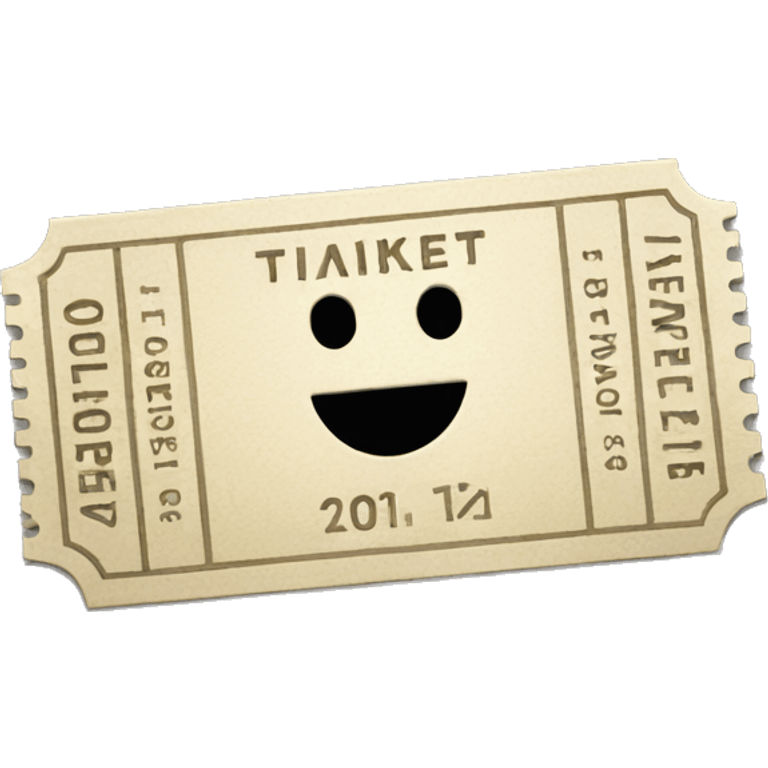 ticket emoji