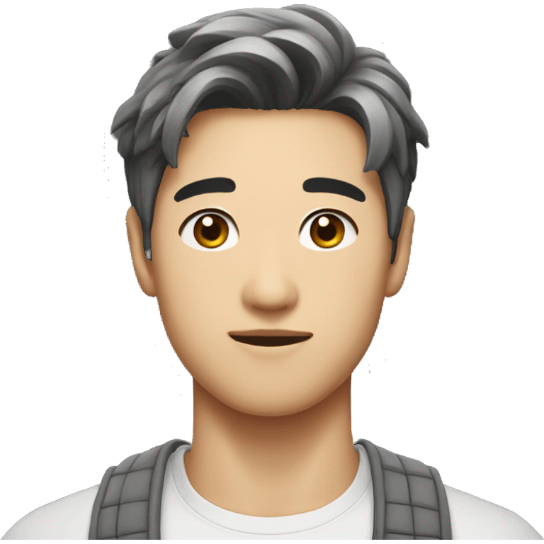 handsome korean guy emoji