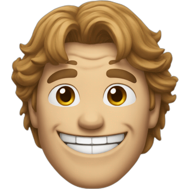 Conan with happy smile emoji