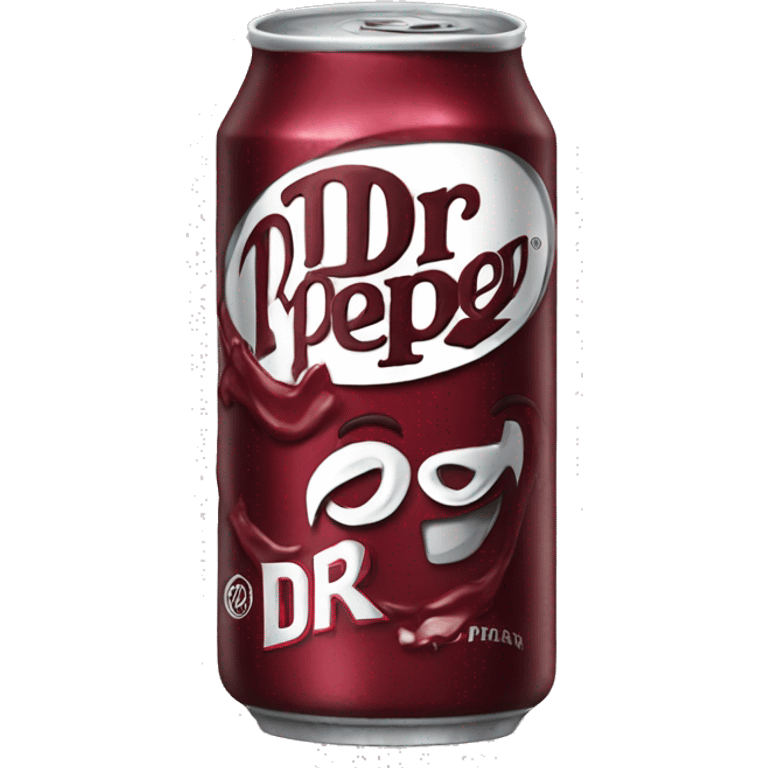 Dr pepper can emoji