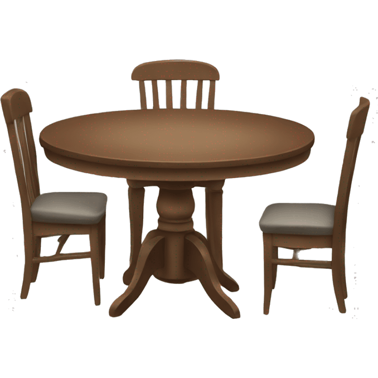 Dining table emoji