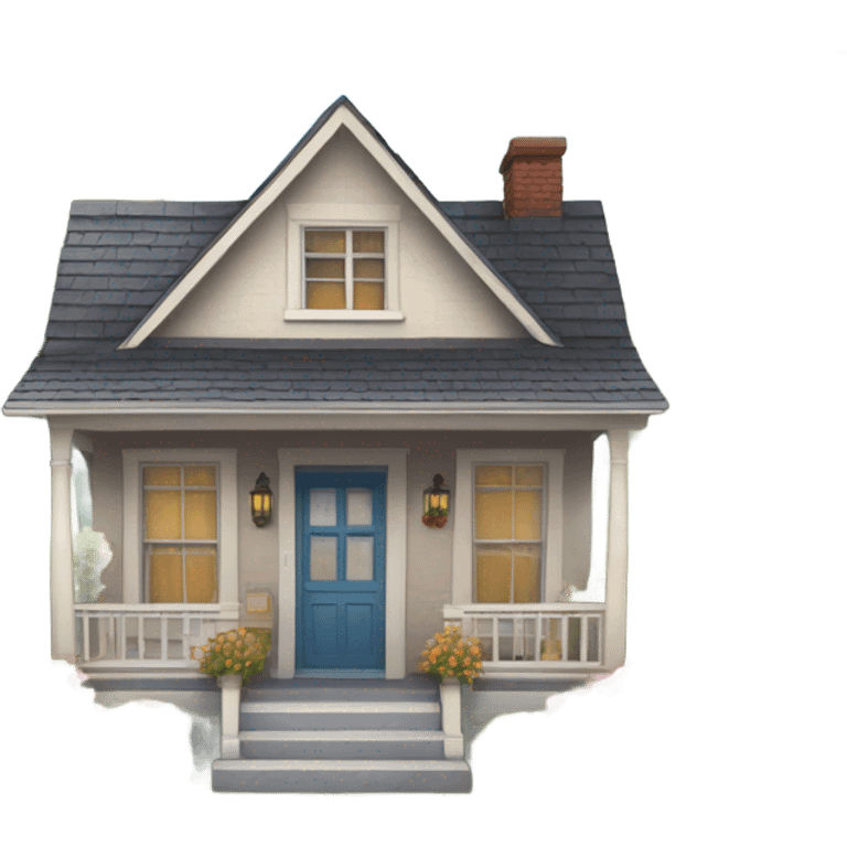 Cute house emoji