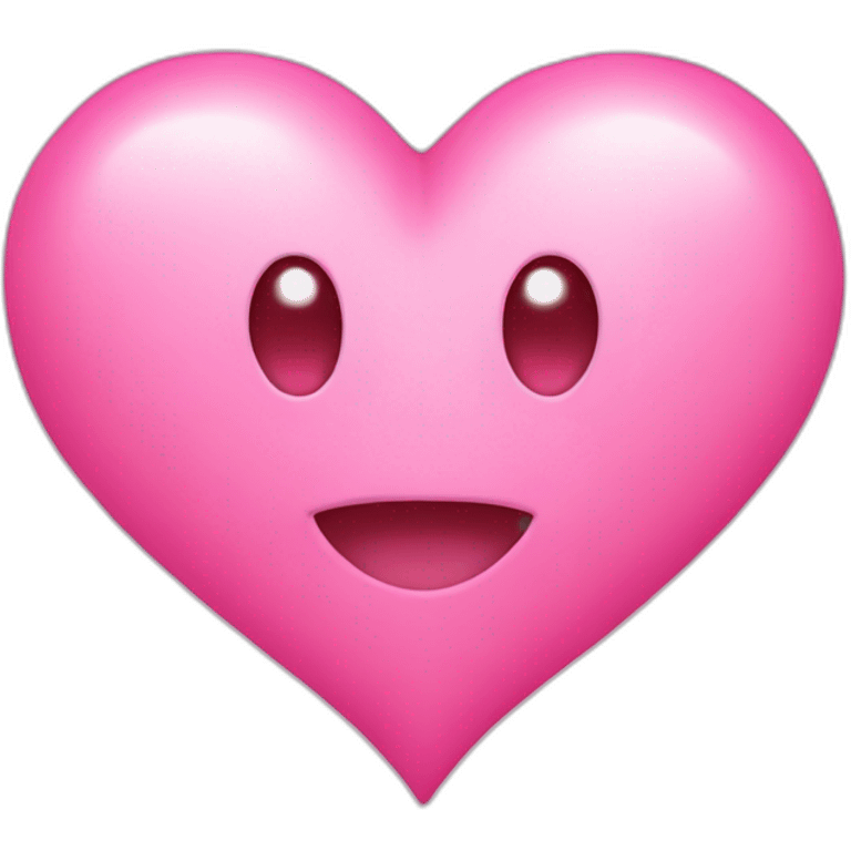 Pink heart emoji emoji