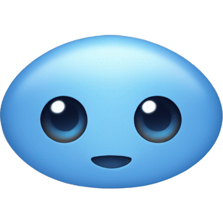 Myrtille bleu clair emoji