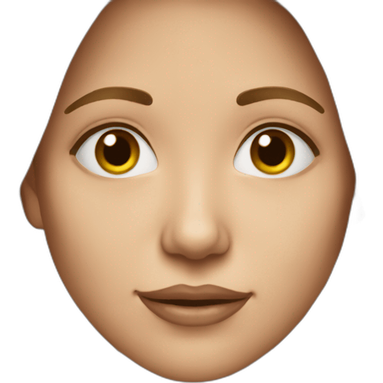 Super realistic person emoji