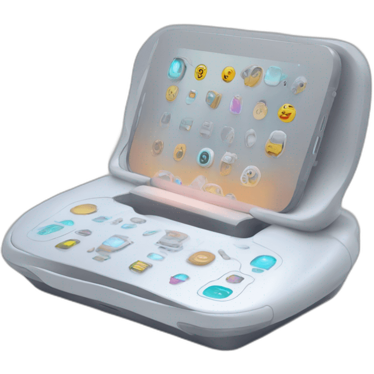 futuristic technological kit healing first aind pad emoji