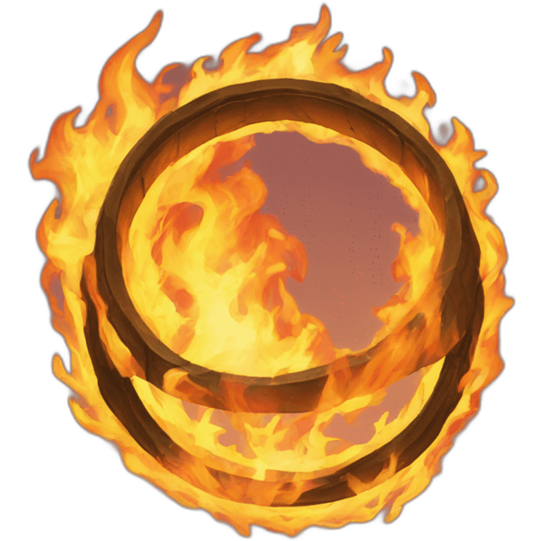 Ring of fire emoji