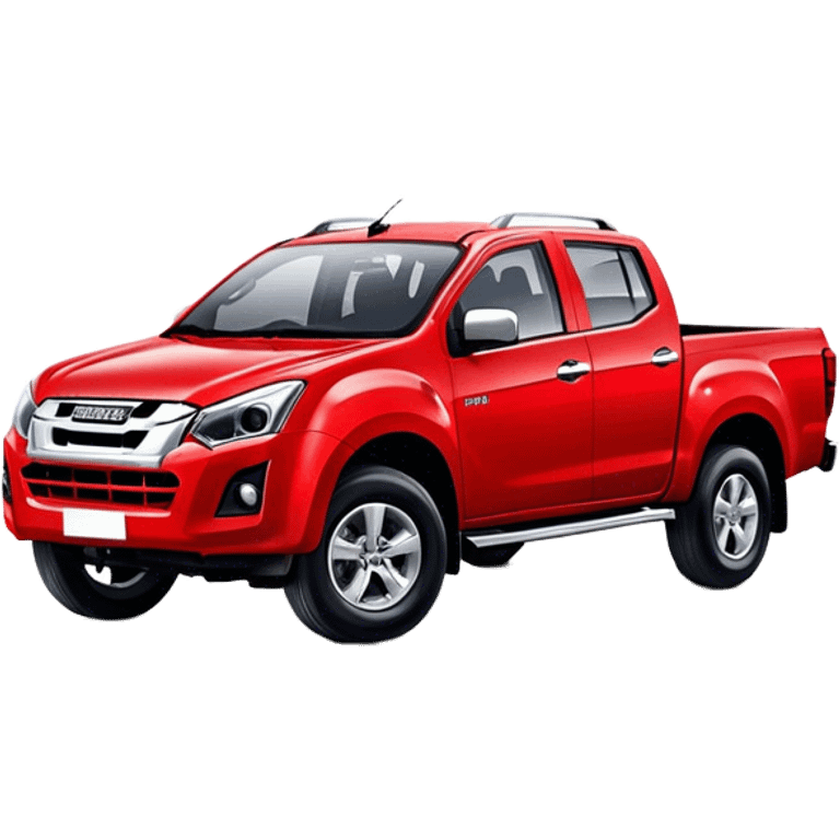 Isuzu D-MAX - Isuzu (Model Year: 2024) (Iconic colour: Red) emoji