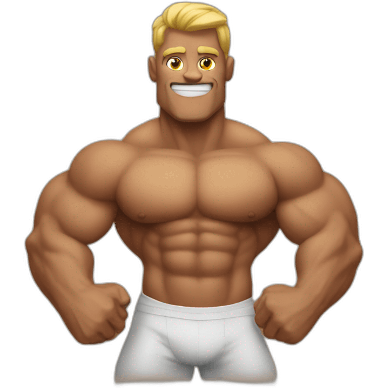 Bodybuilder gigant emoji