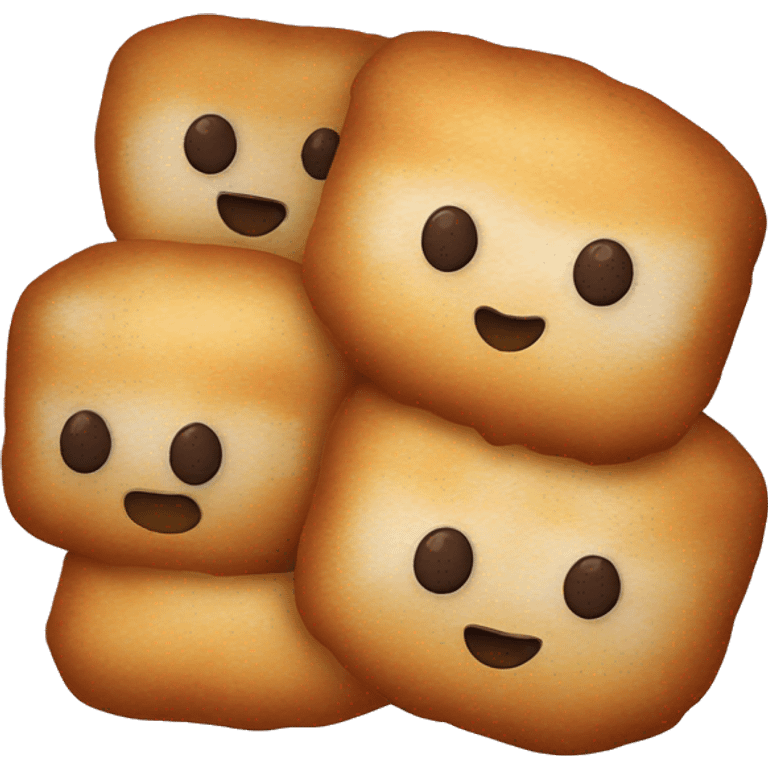 pillow beignets flat emoji