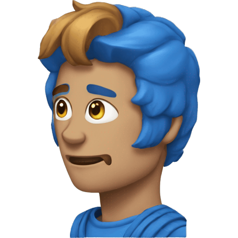 Blue rame emoji