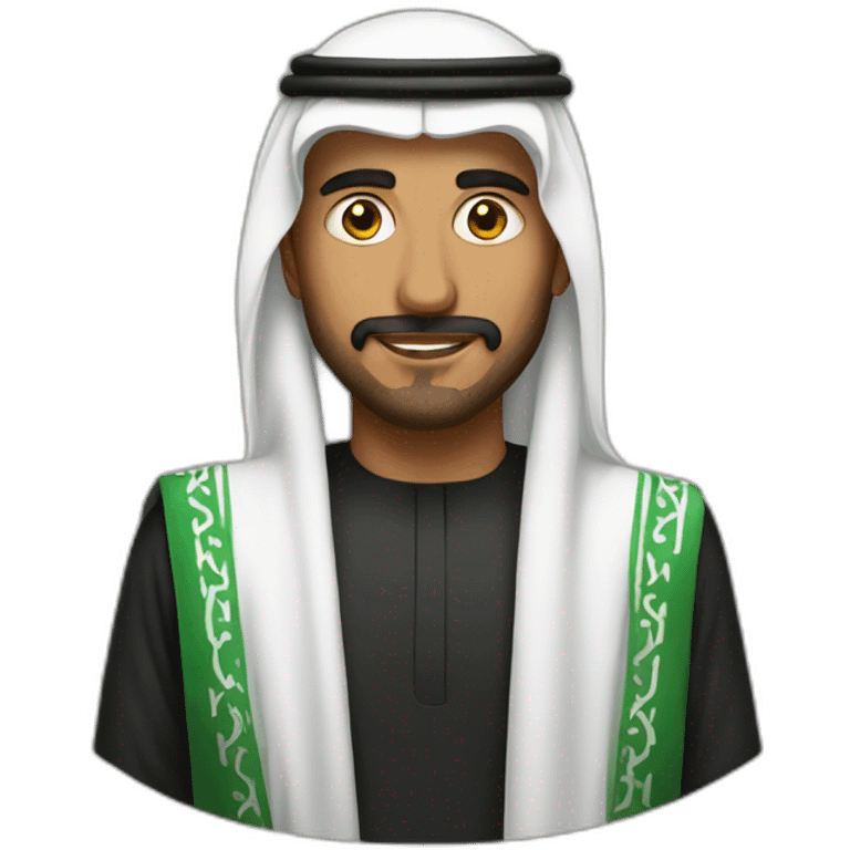 Saudi man emoji