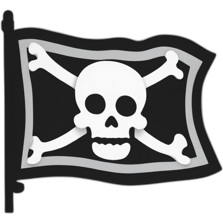 susan Kare apple Jolly Roger flag emoji