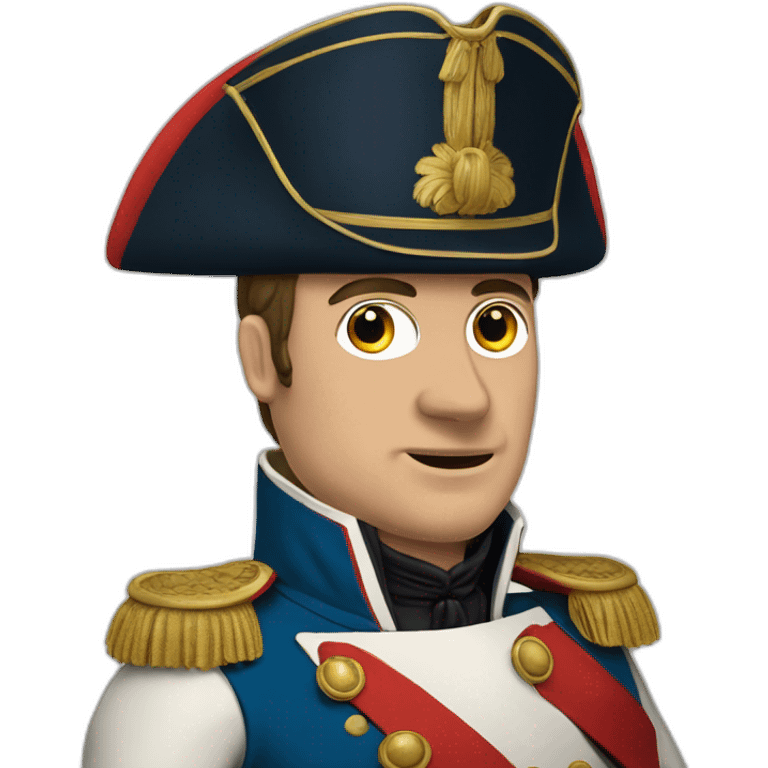 Napoleon qui dans Macarena emoji