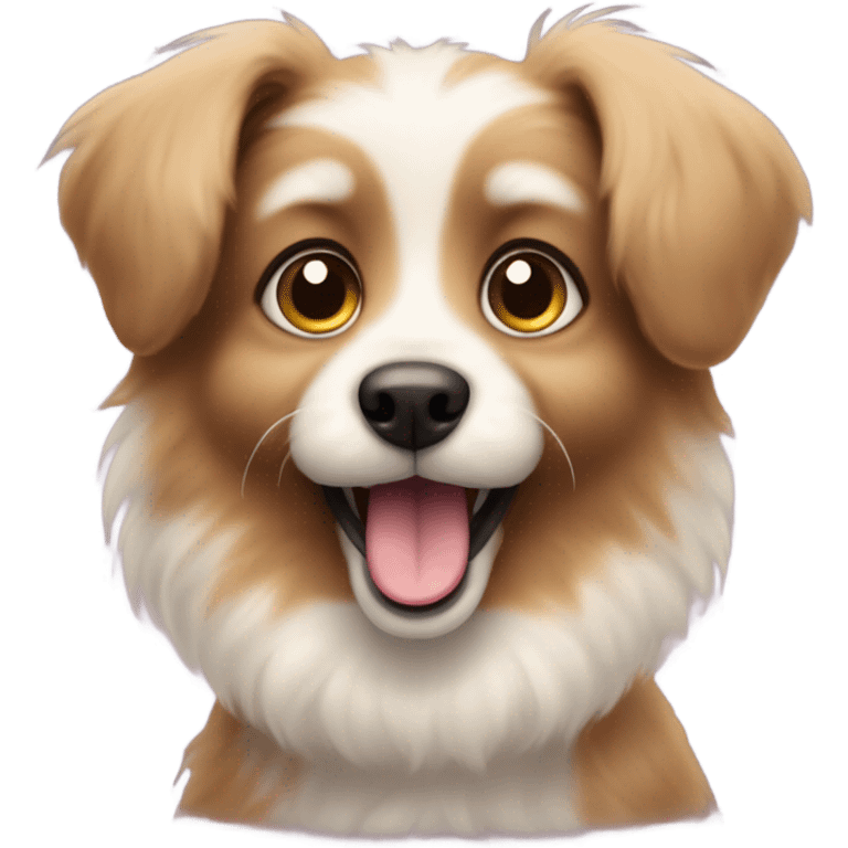 Cute doggy  emoji