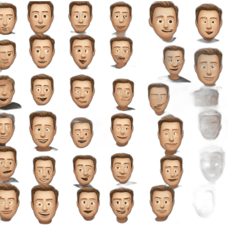 elon musk detailed emoji