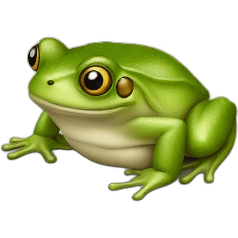 Italian frog emoji