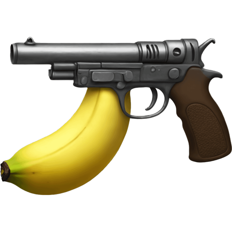 Banana gun emoji