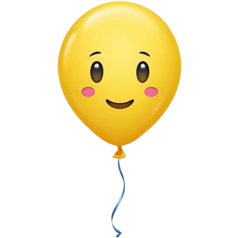 yellow balloon emoji