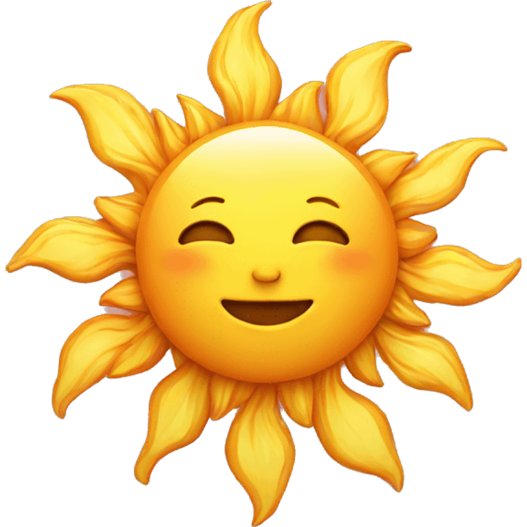 Sun emoji