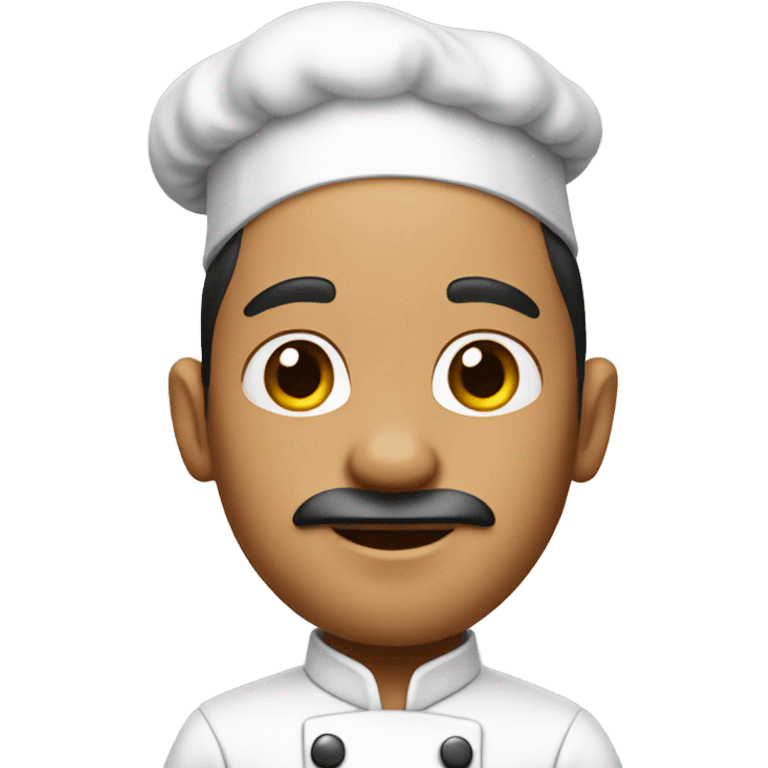 CHEF WITH TATTOO WITHOUT MOUSTACHE emoji