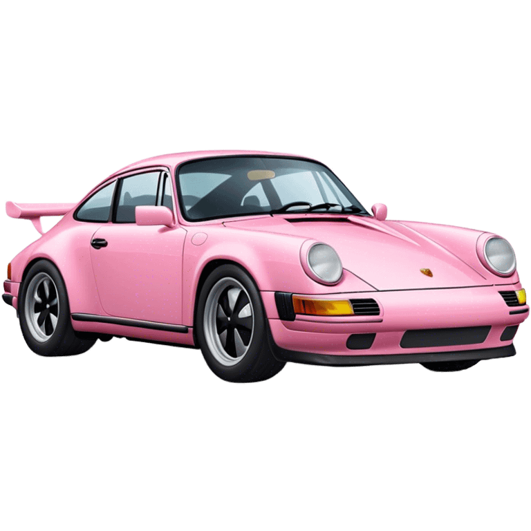 Pink porche  emoji