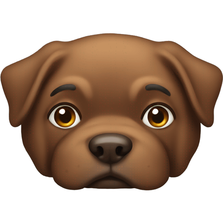 brown gog emoji