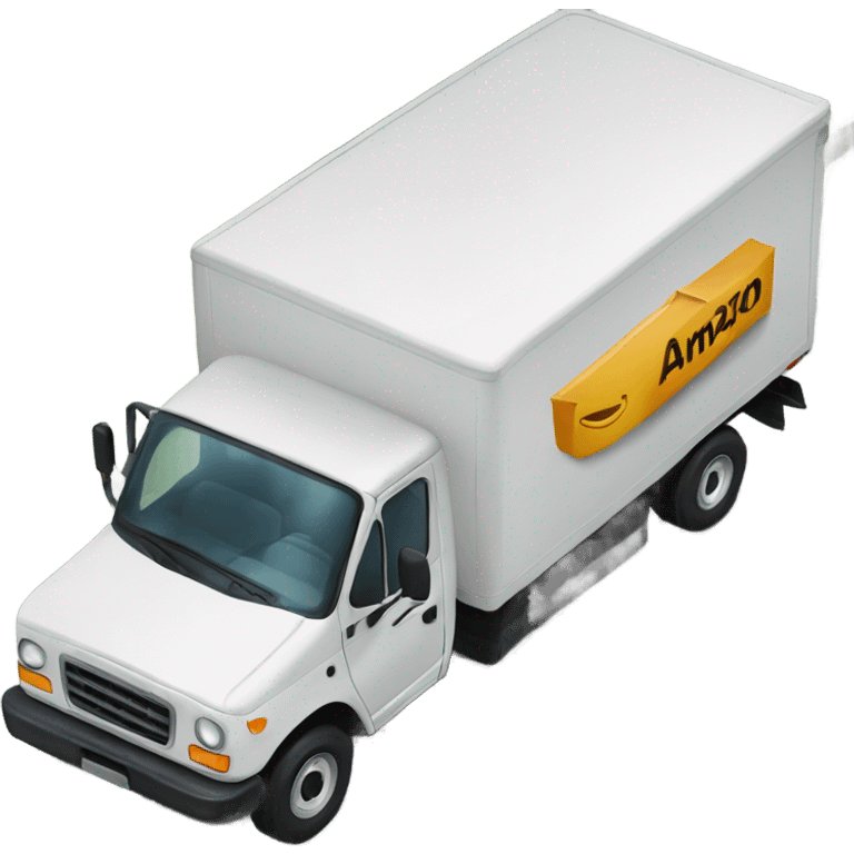 Amazon delivery truck  emoji