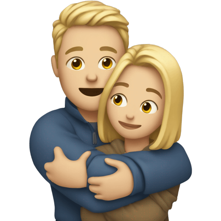 2 people hugging  emoji