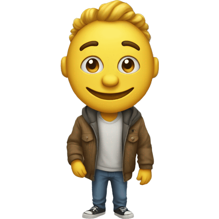 anthropomorphic street emoji