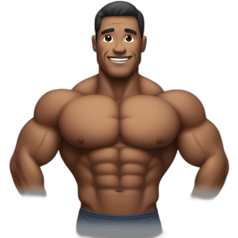 Body builder emoji