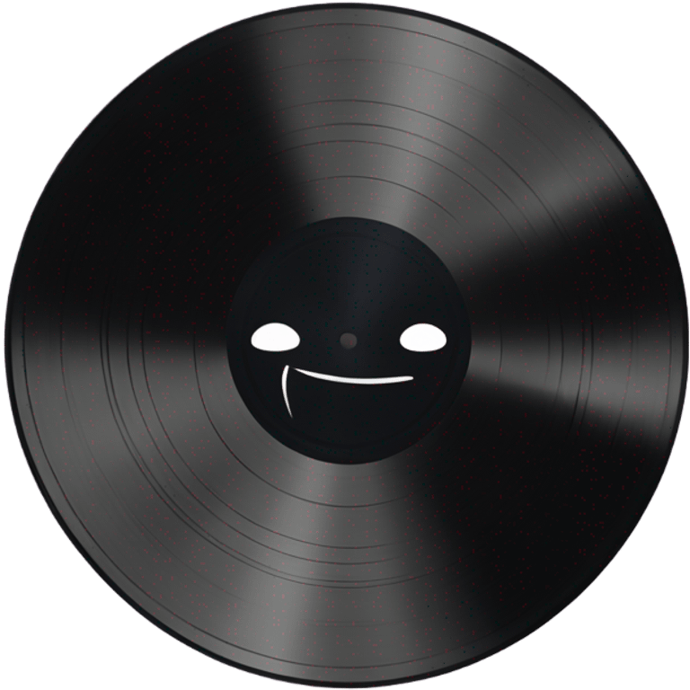 Vinyl record emoji