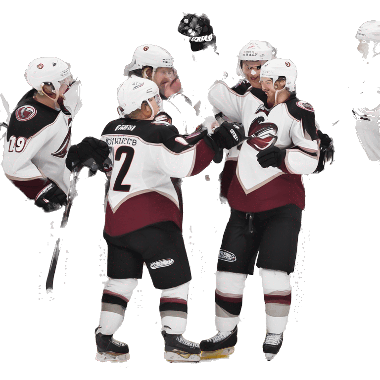 lake erie monsters hockey celebrate emoji